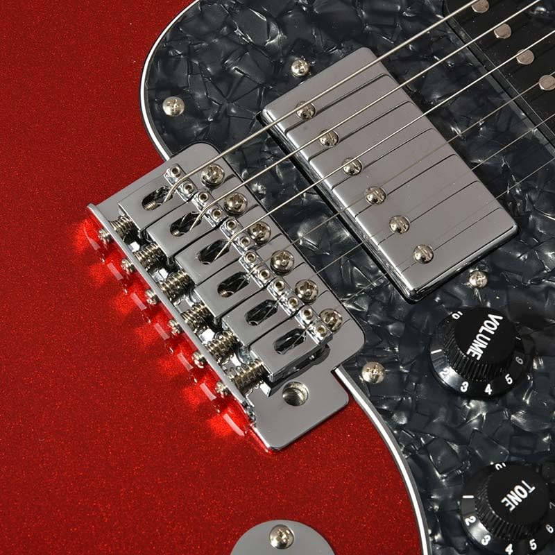 Amazon | Bacchus BST-4-RSM/R-BPPG エレキギター初心者14点セット